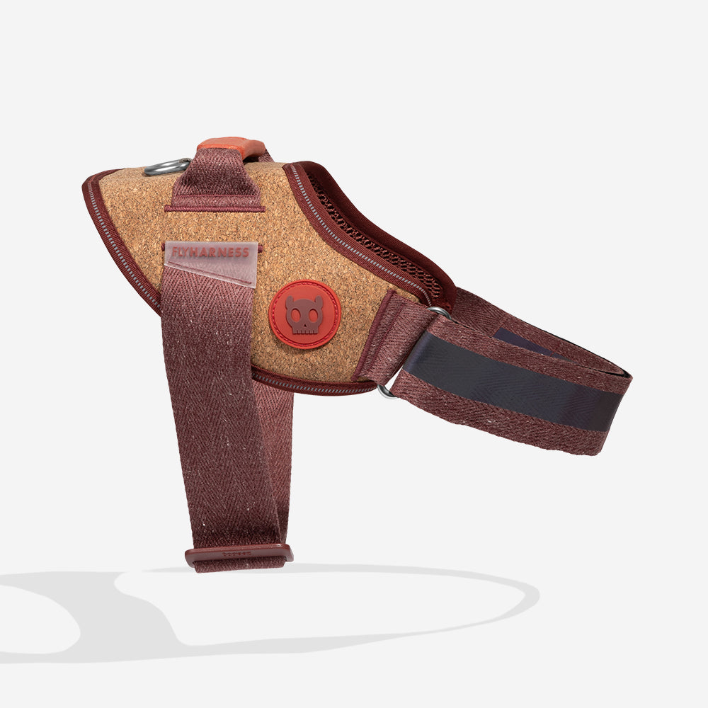 Pechera FlyHarness para Perros Naturals Cocoa