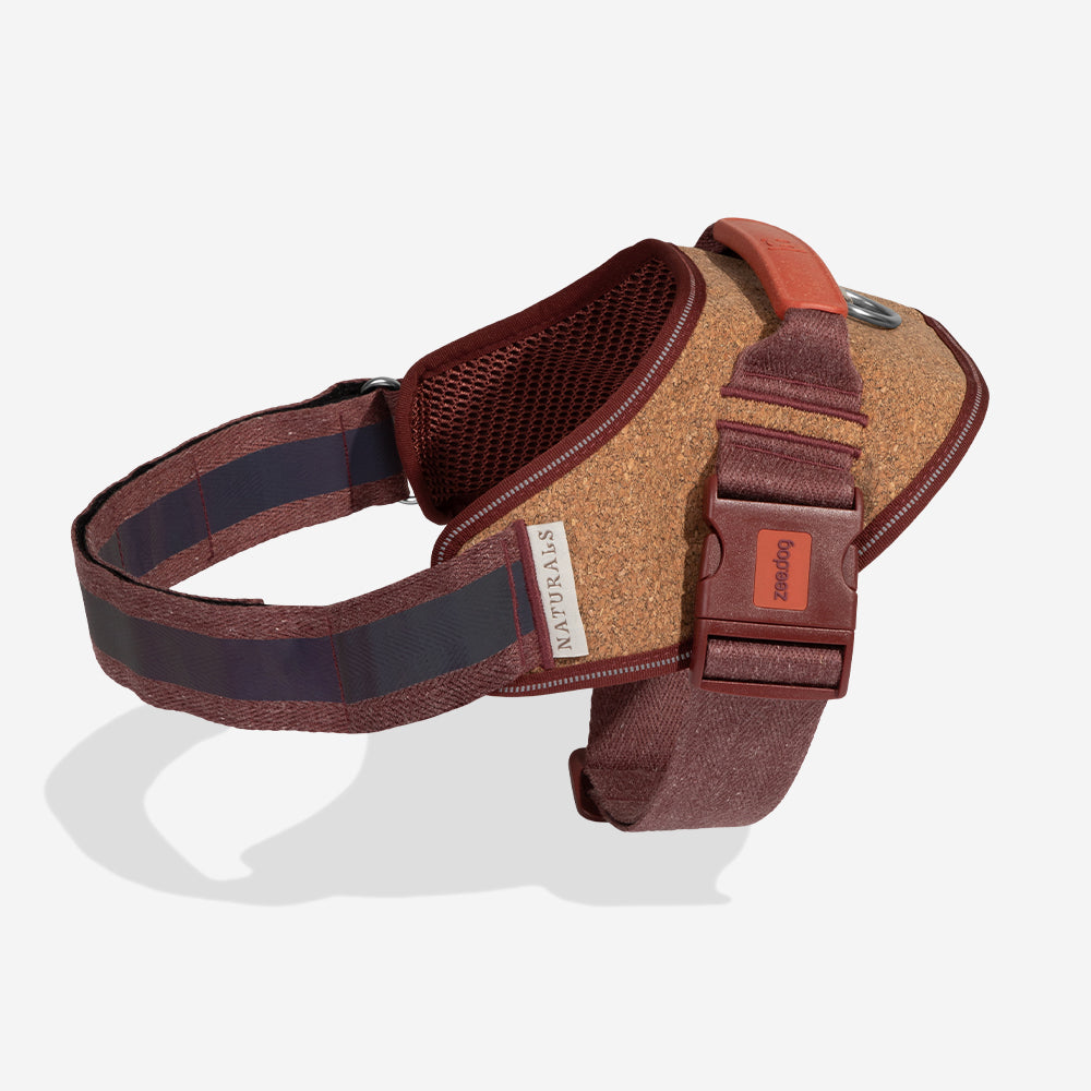 Pechera FlyHarness para Perros Naturals Cocoa
