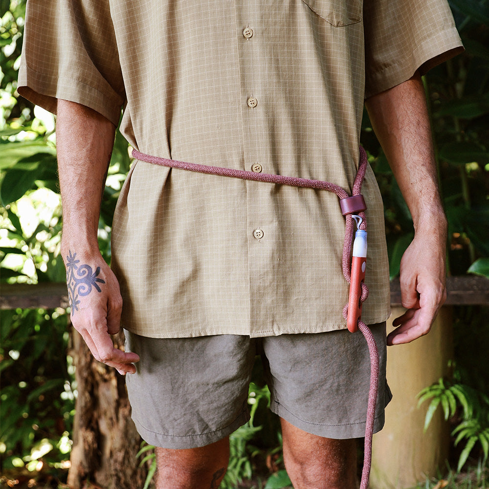 Correa Hands-Free para Perros Naturals Cocoa