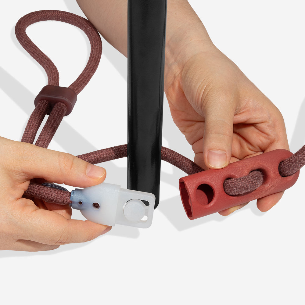 Correa Hands-Free para Perros Naturals Cocoa