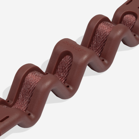 Correa Ruff con Amortiguador para Perros Naturals Cocoa