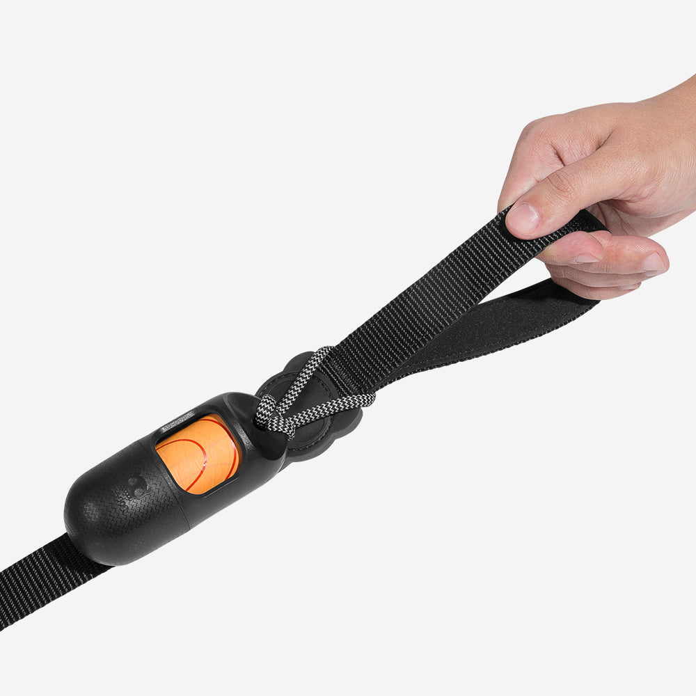 Dispensador de Bolsas Higiénicas Negro +1 Rollo