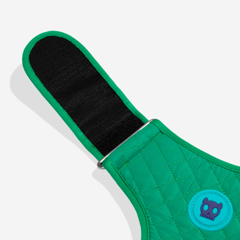 Pechera Air Mesh Ajustable para Perros Velvet Vibes Vert