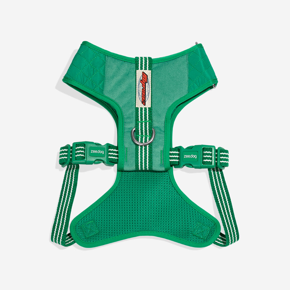 Pechera Air Mesh Ajustable para Perros Velvet Vibes Vert