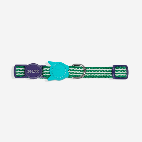 Collar para Gatos Velvet Vibes Vert