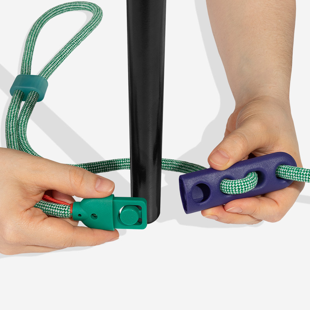 Correa Hands-Free para Perros Velvet Vibes Vert