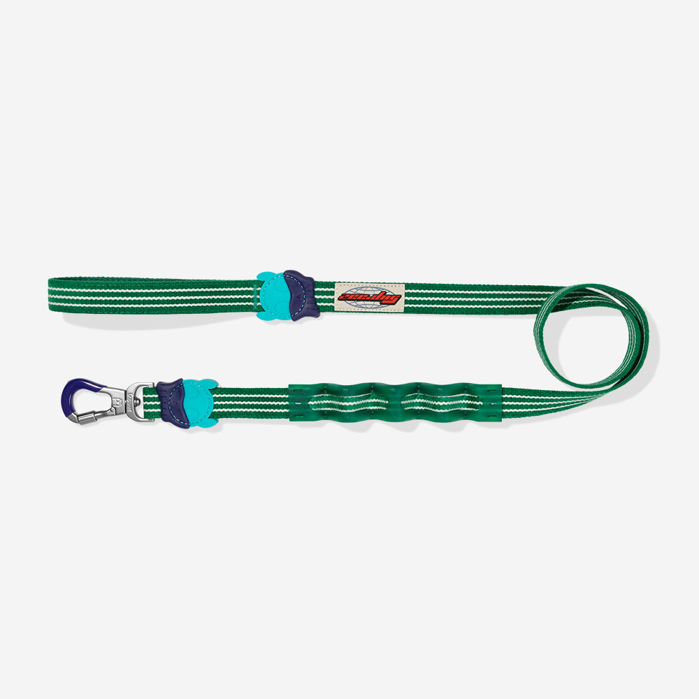Correa Ruff con Amortiguador para Perros Velvet Vibes Vert