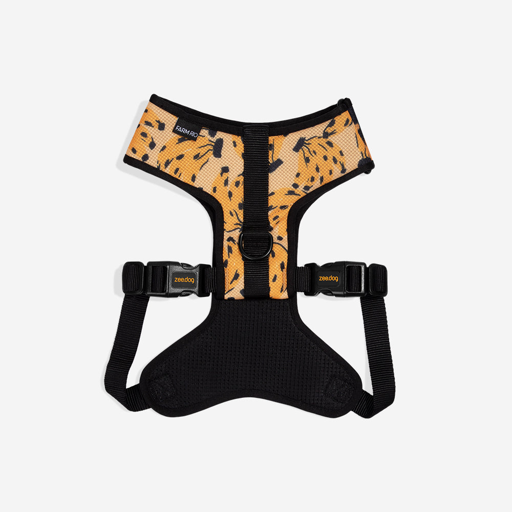 Pechera Air Mesh Ajustable para Perros FARM Rio Bossa Banana