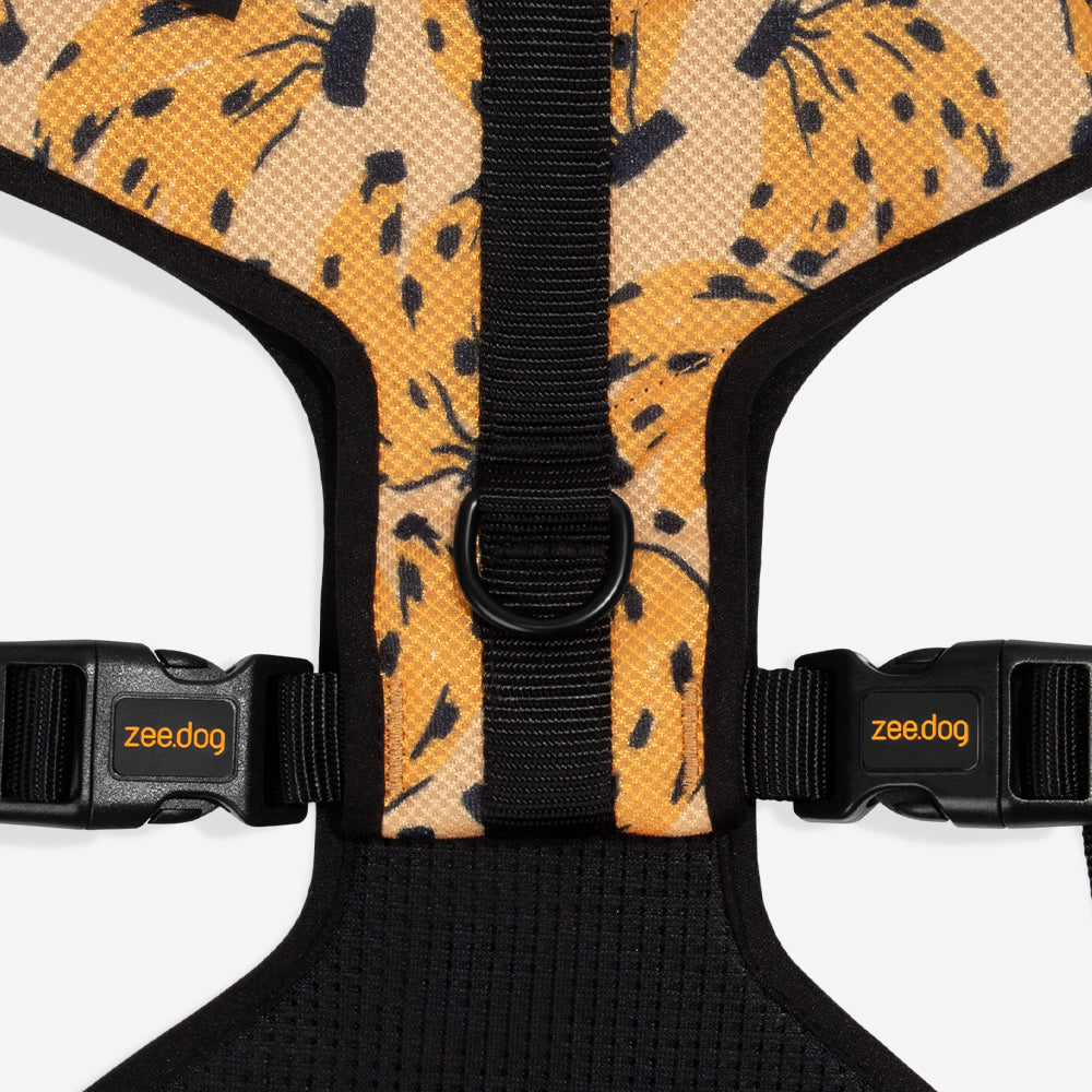 Pechera Air Mesh Ajustable para Perros FARM Rio Bossa Banana