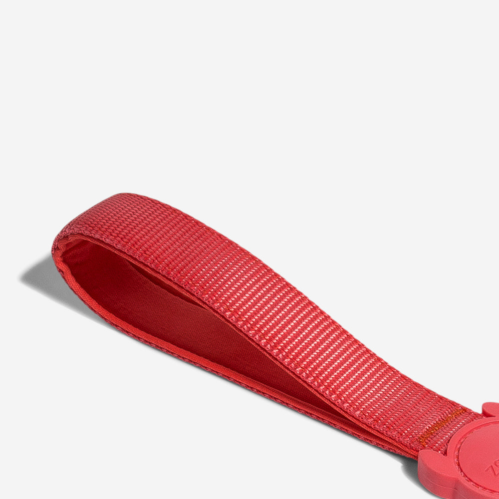 Correa Ruff con Amortiguador para Perros Neon Coral