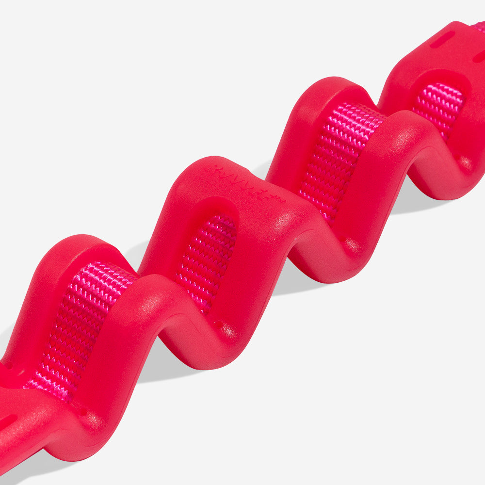 Correa Ruff con Amortiguador para Perros Pink Led