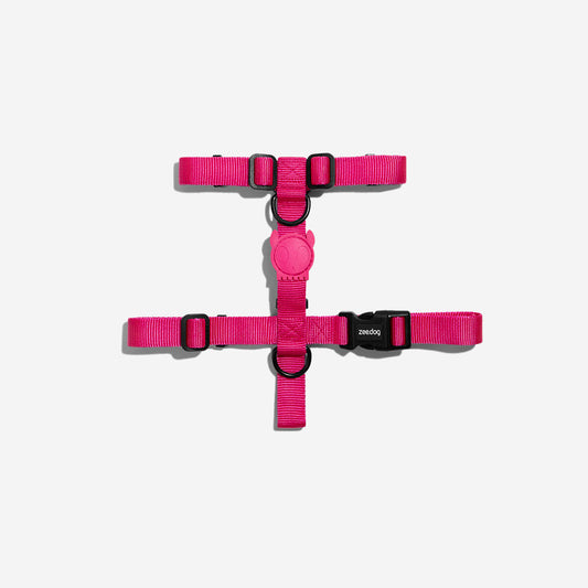 H-Harness para Perros Pink Led
