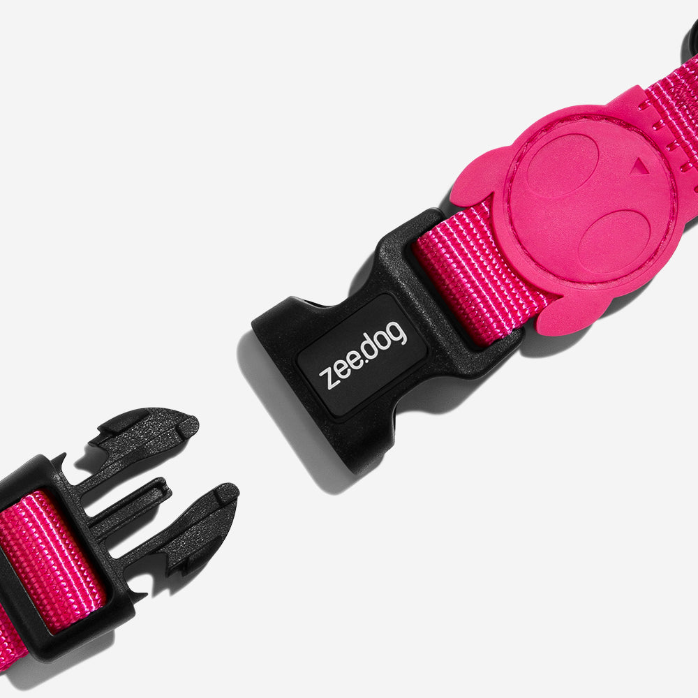 H-Harness para Perros Pink Led