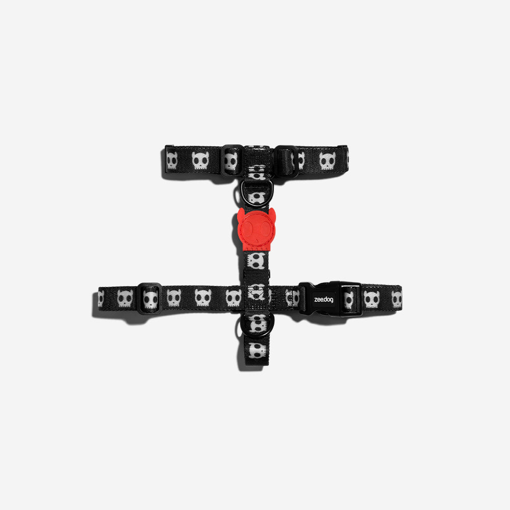 H-Harness para Perros Skull