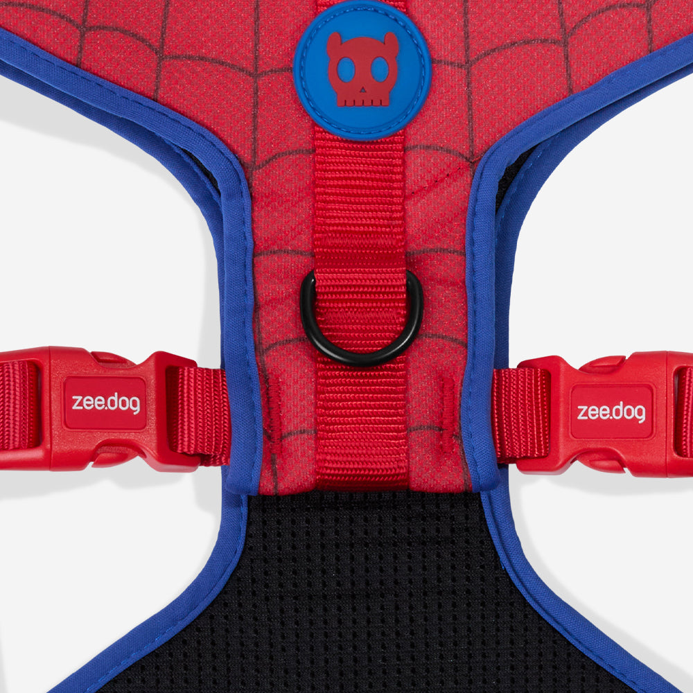 Pechera Air Mesh Ajustable para Perros Marvel Spider-Man