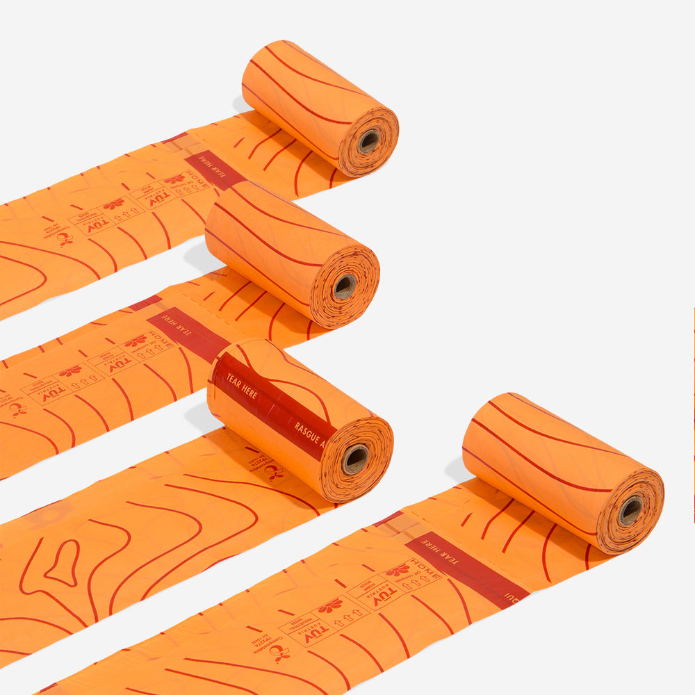 Rollos de Bolsas Higiénicas Compostables