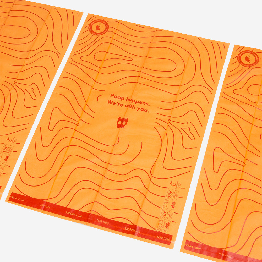 Rollos de Bolsas Higiénicas Compostables